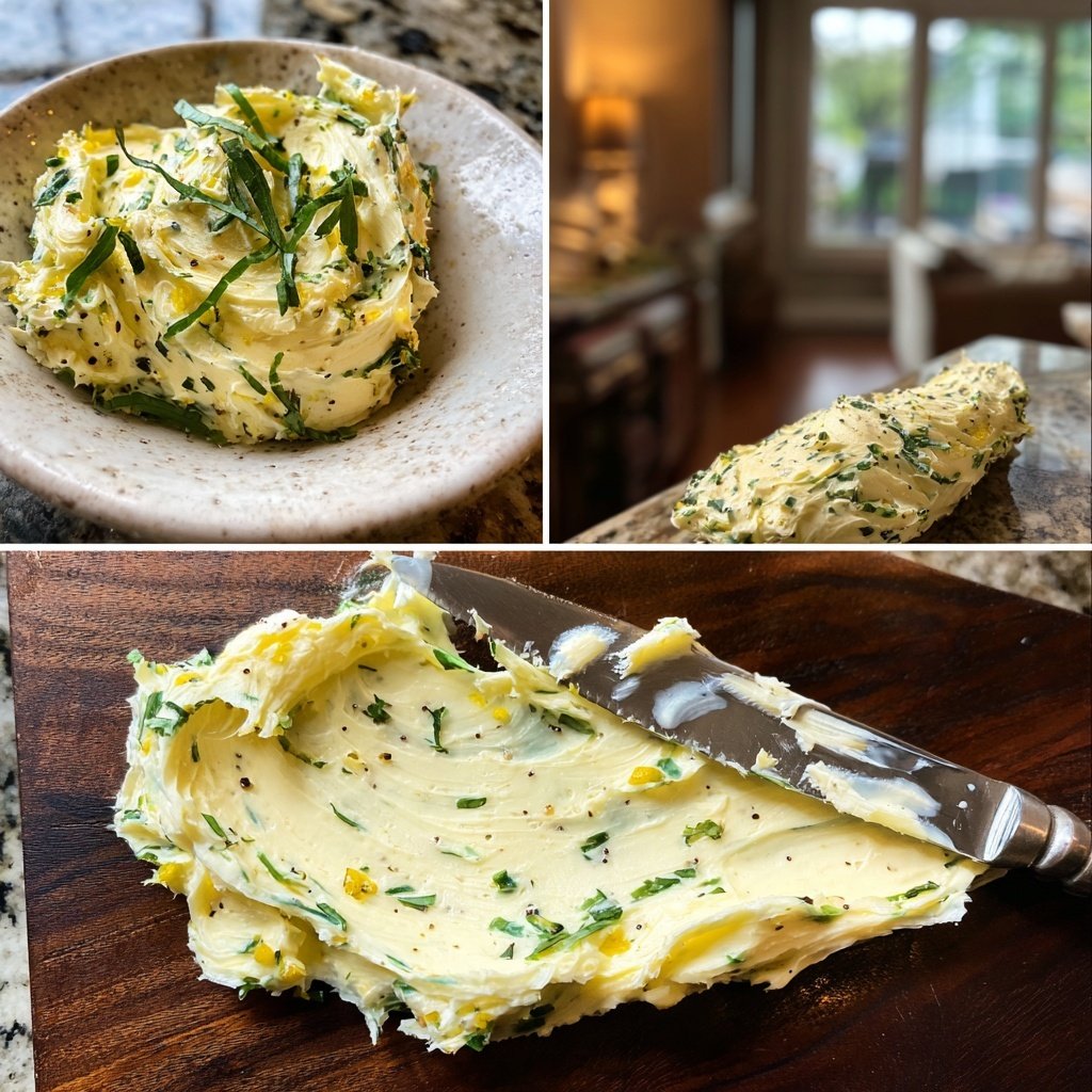Kräuterbutter Mit Zitronen Pfeffer
