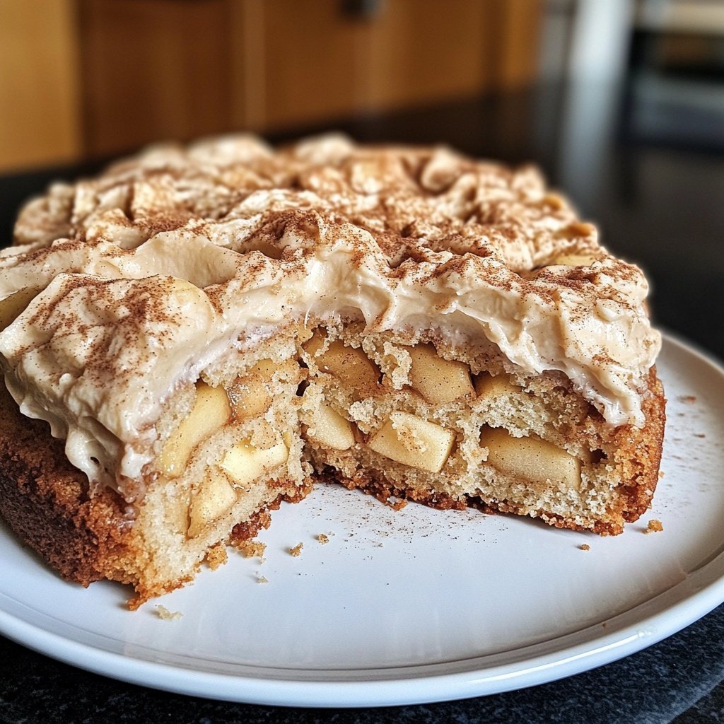 Apfel Zimtschnecken Kuchen