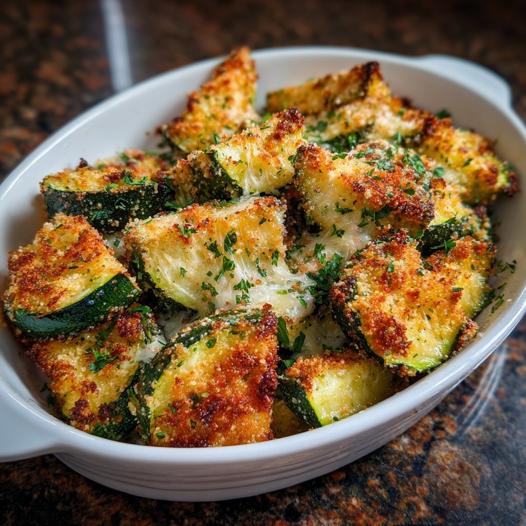 Ofen Zucchini Mit Parmesan