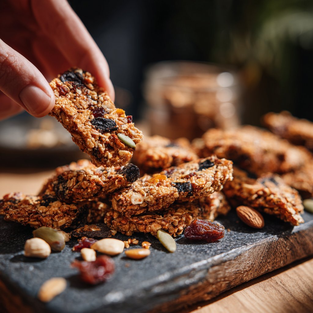 Zuckerfreie Snacks für die Brotdose