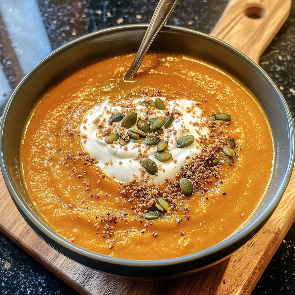 Kürbissuppe sämig mild