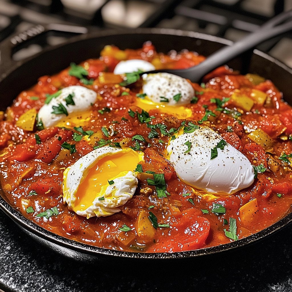 Shakshuka mit Tomaten