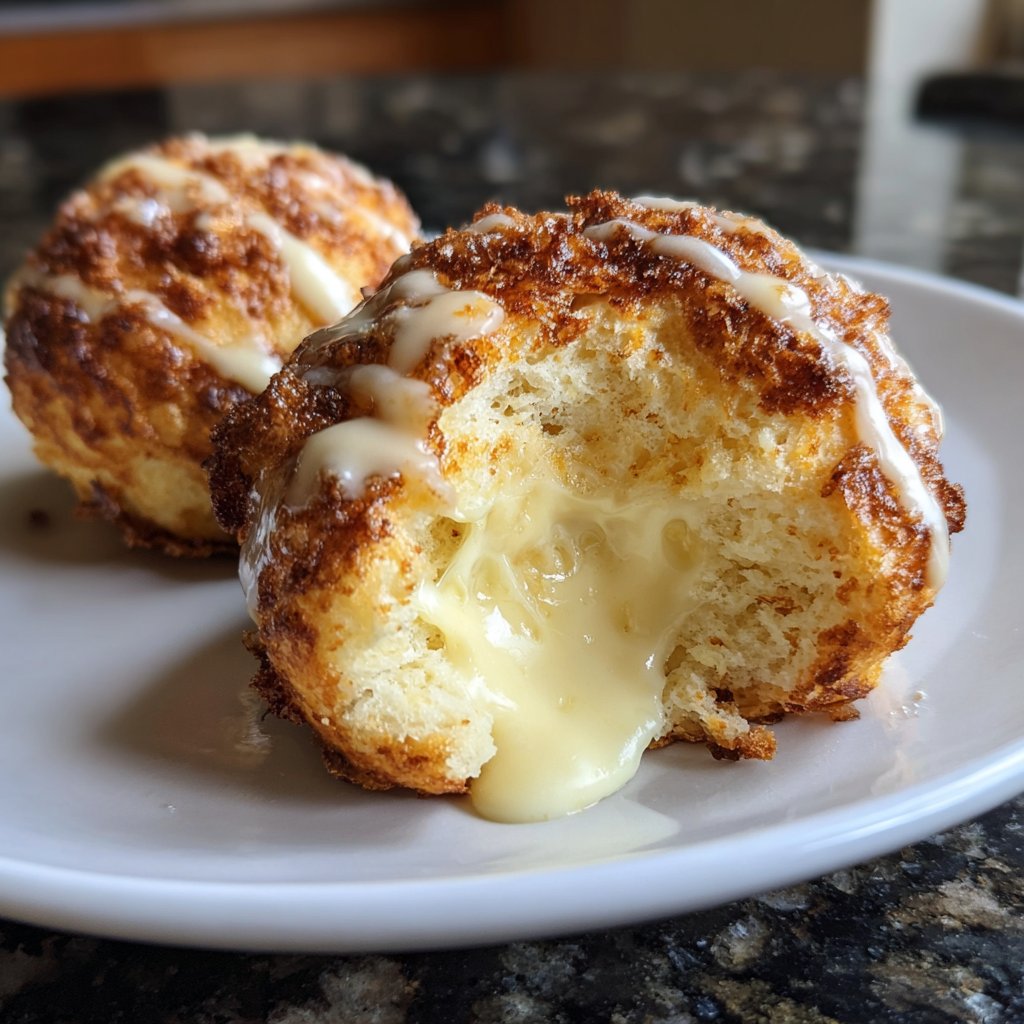 Quarkbällchen mit Vanillequark