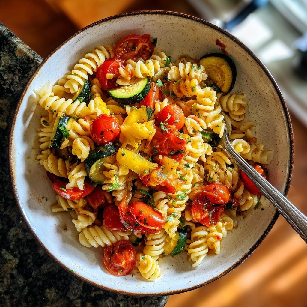 Kalorienarme Pasta Mit Tomaten Und Zucchini