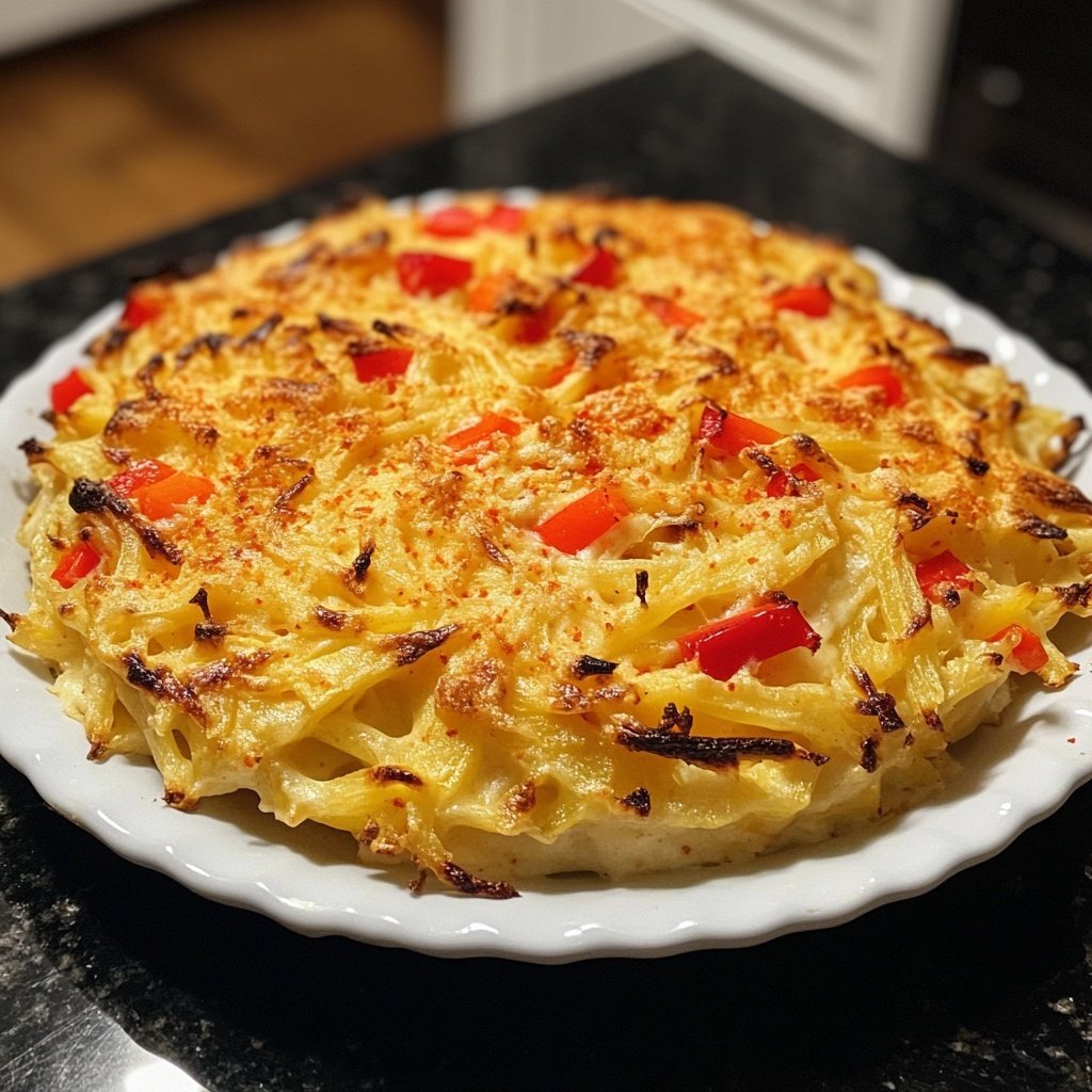 Kartoffelauflauf mit Paprika