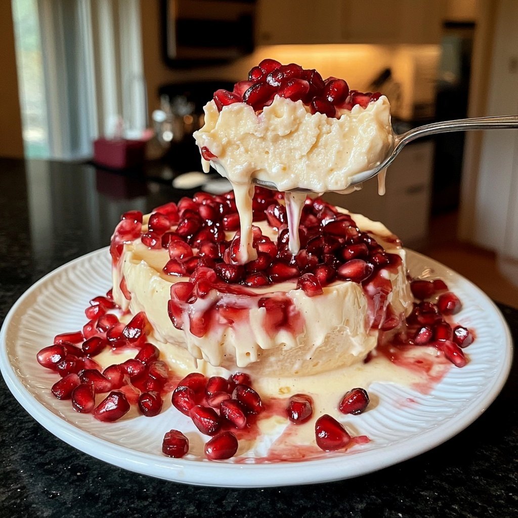 Granatapfel-Panna-Cotta